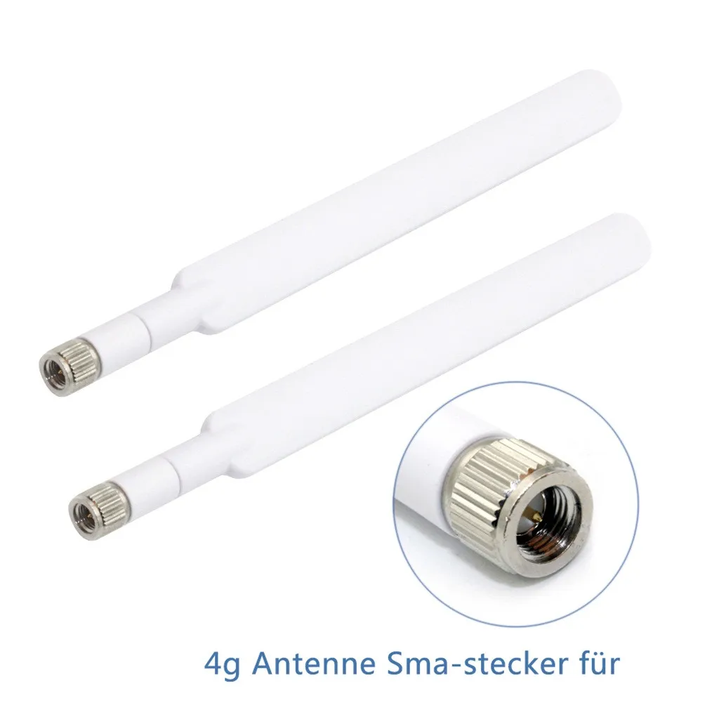 2x4G LTE внешняя антенна SMA разъем подходит для Huawei B593S 850 B880 B890 B310 5 28|Модули умного