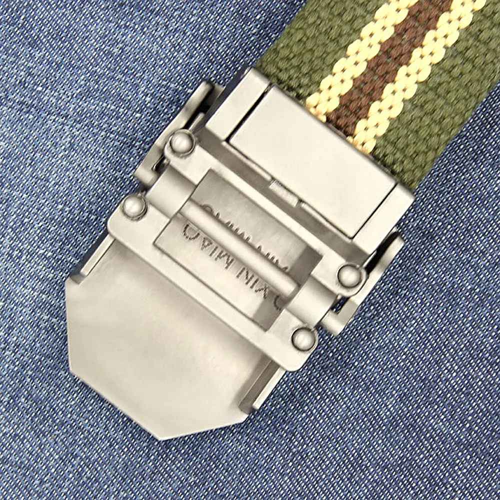 Ремень парусиновый мужской с автоматической пряжкой 110/140 см|belt male|automatic buckle beltmens