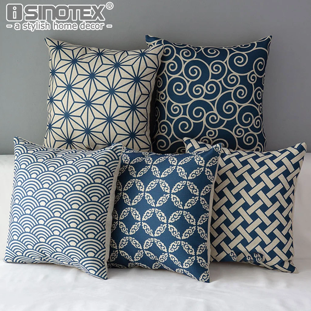 Подушки Детские случае Наволочки Чехлы для подушек из хлопка и льна Классическая