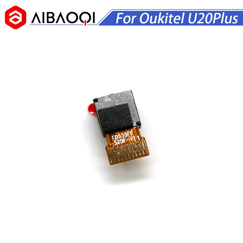 AiBaoQi высокое качество новый оригинальный Oukitel U20 Plus 5.0MP Передняя камера Запасные