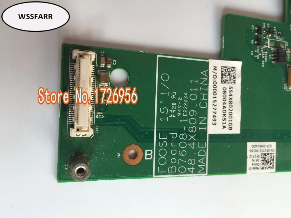 USB-плата с разъемом питания постоянного тока для платы Dell Latitude E5500 48 4x809. 011 |