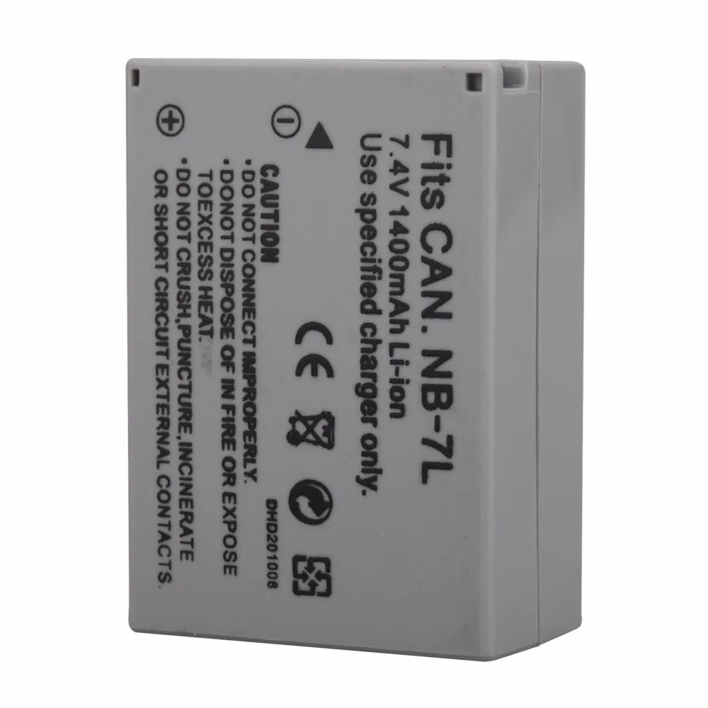 Новинка 1400mAh NB7L запасной аккумулятор для камеры Canon PowerShot G10 G11 G12 SX30IS