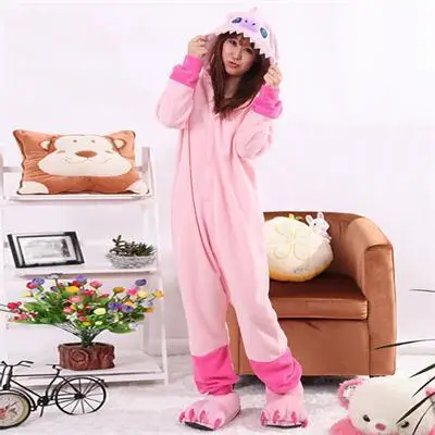 

Cartoon Adult Unisex Anime Blue Stitch Pajamas Onesie Animal Rompers Womens Jumpsuit Cosplay Costumes Pyjama Sleepsuit Sleepwear
