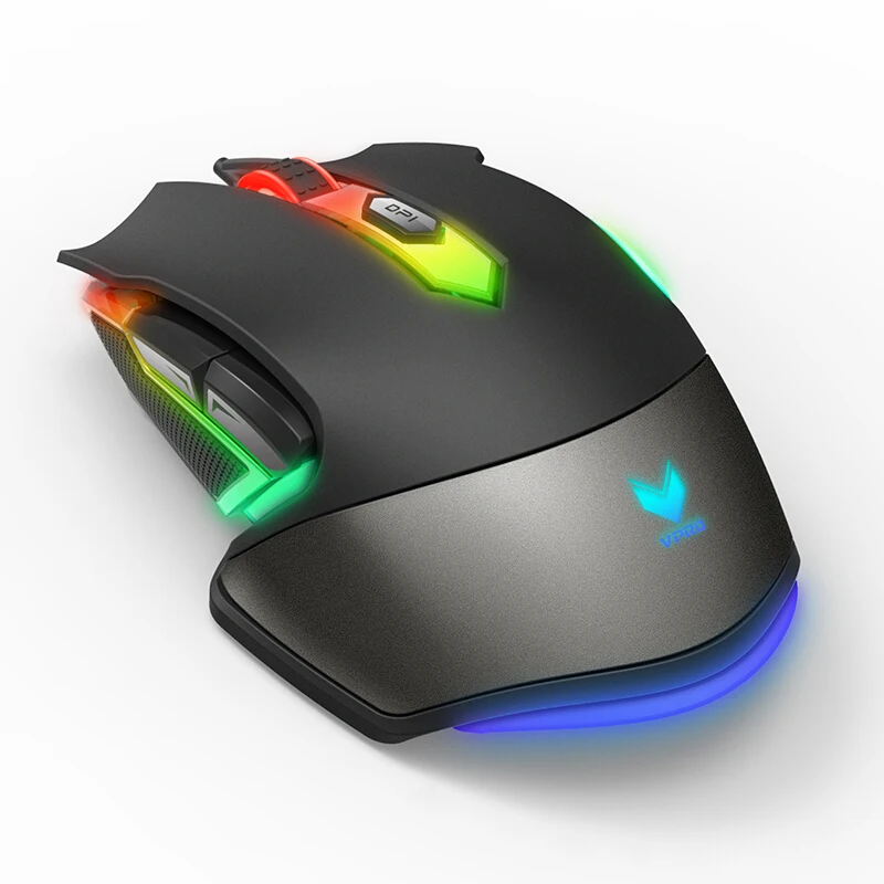 Оригинальная оптическая игровая мышь Rapoo V302 проводная с 7 программируемыми