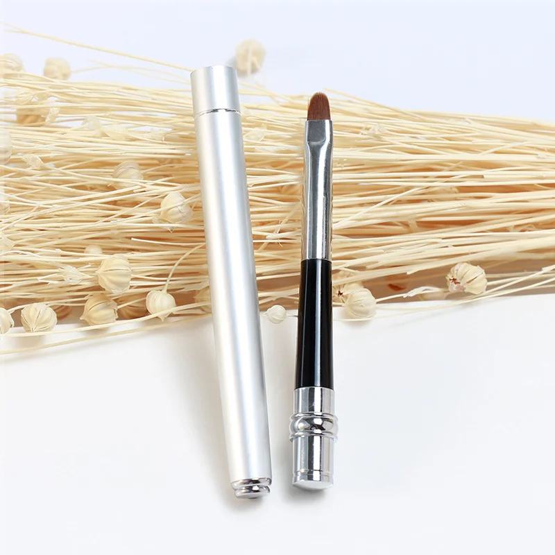 Xuemali Professional Portable 1PC Makeup Lip Brush Retractable Comestic Make Up for Travel 2 colors choose | Красота и здоровье