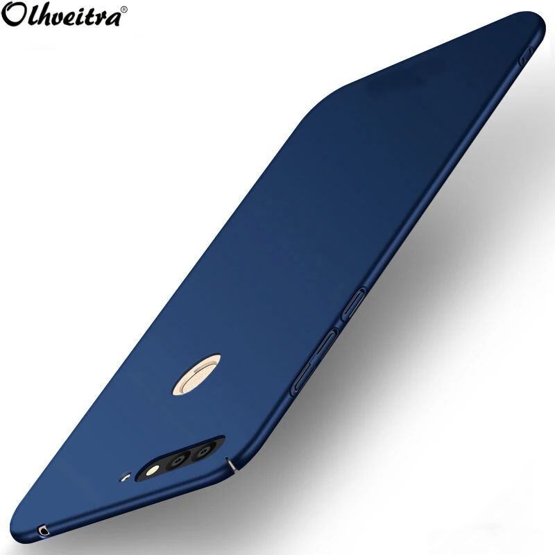 Чехол для Huawei Enjoy 8E 8 Plus задняя крышка Жесткий ПК тонкий чехол Honor 7C 7A Pro Prime Nova 2 Lite Y9
