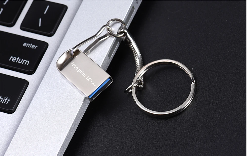 JASTER USB 3,0 Мини Высокоскоростной USB Металл 128GB 16GB 32G 64GB флеш-накопитель водонепроницаемый usb флешка(5 шт., Пользовательский логотип