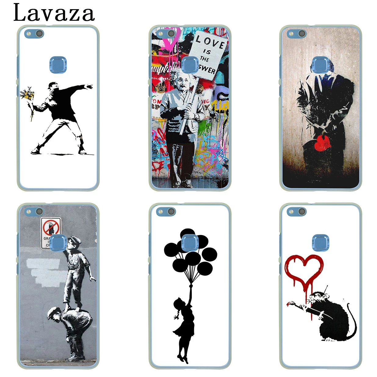 Жесткий чехол Lavaza Бэнкси &quotАльберт&quot banksy palestine для Huawei Y9 Y7 Prime 2018 2019 Honor 20 10 8 8A 8X9X9