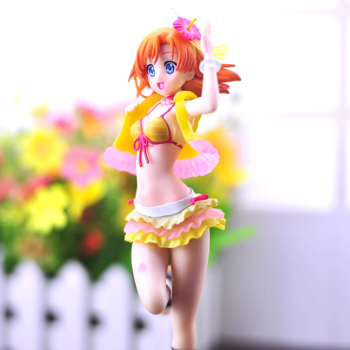 Экшн-фигурки Honoka Kousaka коллекция летних крыльев 22 см Love Live Рождественский подарок