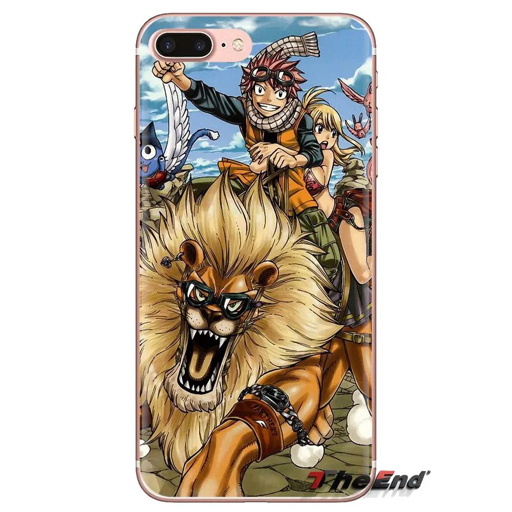 Soft Silicone TPU Case fairytail anime Japanese Famous For Samsung Galaxy S3 S4 S5 Mini S6 S7 Edge S8 S9 S10 Plus Note 3 4 5 8 9 |