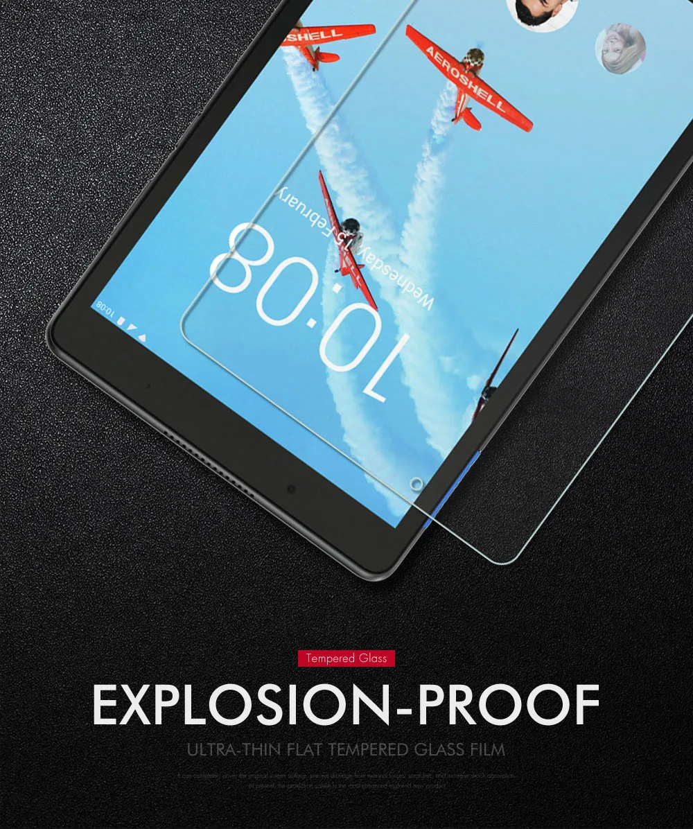 Планшет закаленное Стекло для lenovo Tab E10 E8 E7 M10 M7 M8 Защитная стеклянная пленка для экрана для lenovo Miix 310 320 10,1