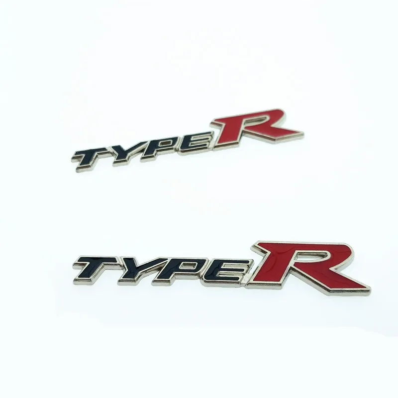2 шт./компл. Тип R маленькая металлическая эмблема значок наклейка для Honda CIVIC