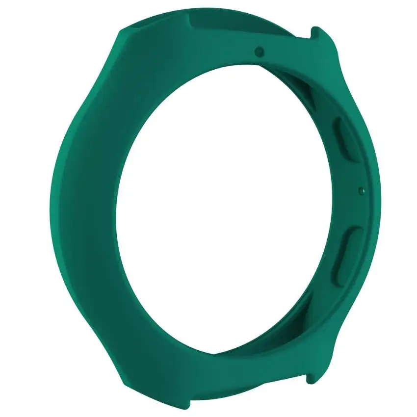 CAPRPIE ультра-тонкий силиконовый чехол для samsung Galaxy gear S2 SM-R720 SM-R730 дропшиппинг 31 июля - Цвет: Green