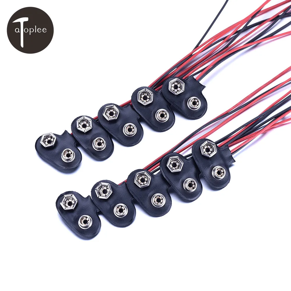 10 шт. 9 вольтовый кабель питания для подключения аккумулятора к разъему