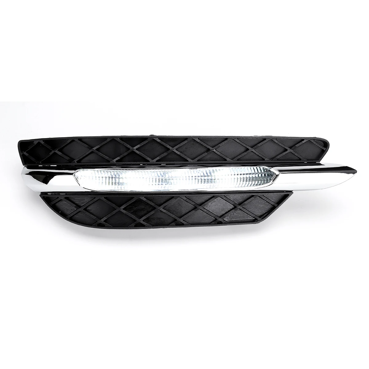 1 Pari для Mercedes-Benz c-класс W204 2011 2012 2013 светодиодный DRL белый дневной ходовой светильник Янтарный сигнальный светильник поворота Противотуманные фары