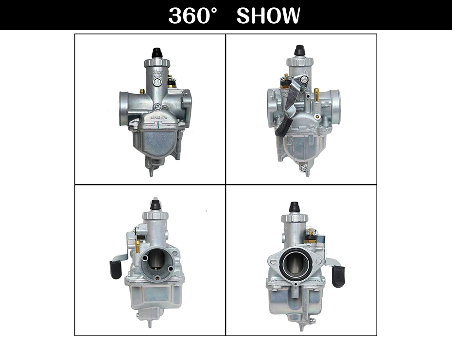 Alconstar-VM22 22 мм PZ26 мотоцикл карбюратор для Mikuni 110cc 125cc питбайк ATV Quad YX SSR CRF50 GY6 карбюратор часть