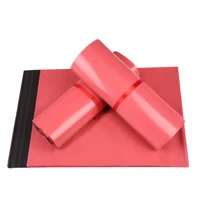 retail 100pcslot red plastic courier mailing envelop bag poly shipping mailer packing bag express post mailing package bags
