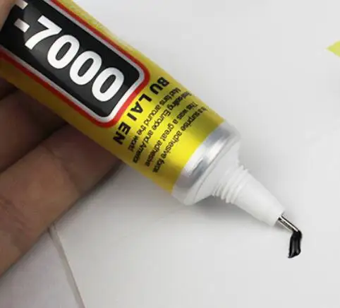 T7000 110 мл клей черный цвет многоцелевой клей Стразы DIY телефон рамка герметик из эпоксидной смолы супер черный жидкий клей
