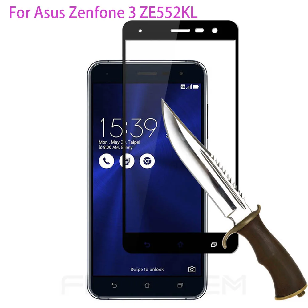 2 шт. защитная пленка из закаленного стекла Naxtop 2.5D для Asus Zenfone 3 ZE552KL/Max (M1)/Live (L1)/3 Max/4