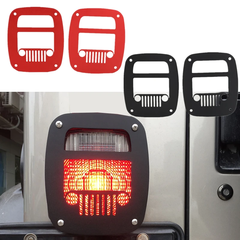 Задний светильник протектор гвардейский Обложка для Jeep Wrangler TJ YJ 1987-2006 хвост