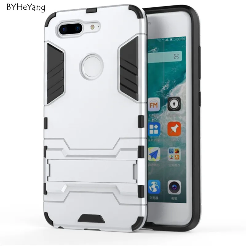 BYHeYang For Gionee S10 Case 5.5inch Silicone Phone Shockproof Robot Armor Hybrid Rubber Hard Back Cover |