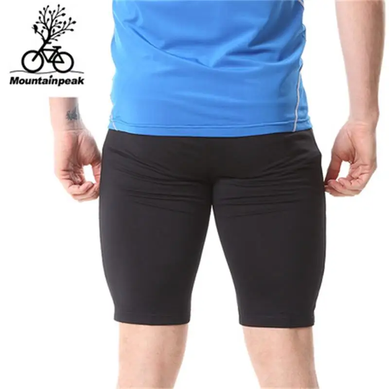 Мужские шорты для бега черные спортивные дышащие быстросохнущие мужские