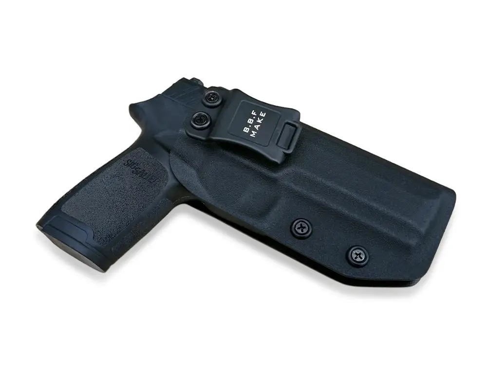 B.B.F Make IWB KYDEX кобура подходит: Sig Sauer P320 полный пистолет кобура внутри Скрытая Талия переноски кобуры кейс для пистолета