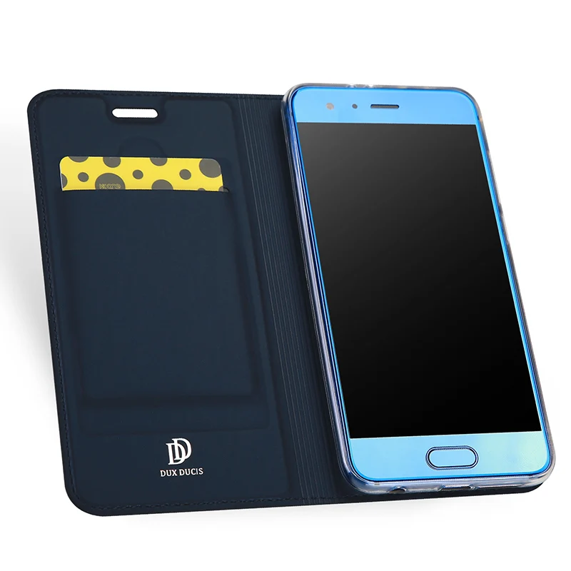 Чехол для honor 9 Dux Ducis Флип кожаный чехол huawei honoor9 кошелек телефона Lite чехлы|case