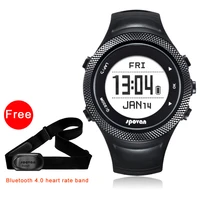 spovan gps sport watch bluetooth 4 0 chest strapwaterproof heart rate monitor calories counter fitness clock relogio masculino