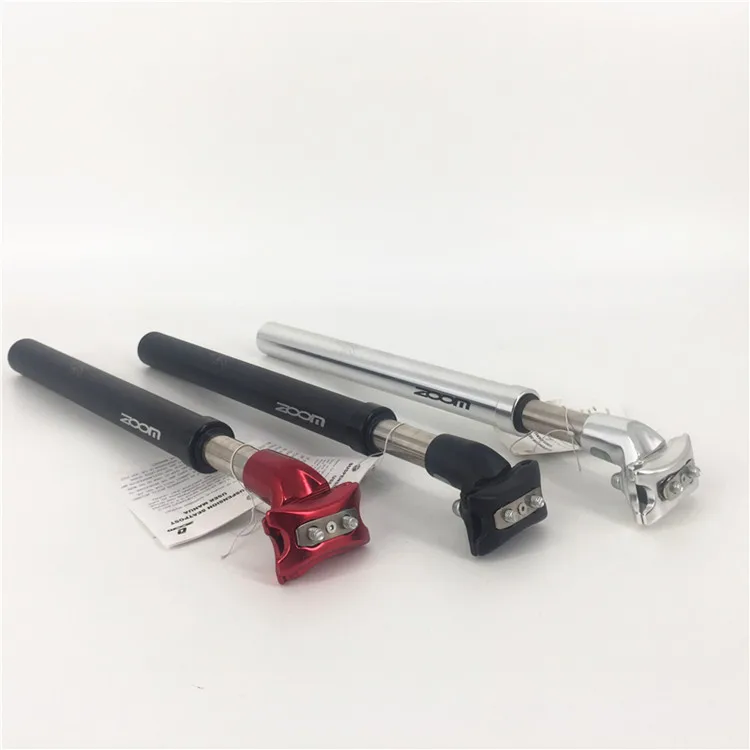 ZOOM велосипедная Подвеска Подседельный штырь MTB велосипед амортизатор Подседельный штырь алюминиевый сплав масляное давление подседельная трубка
