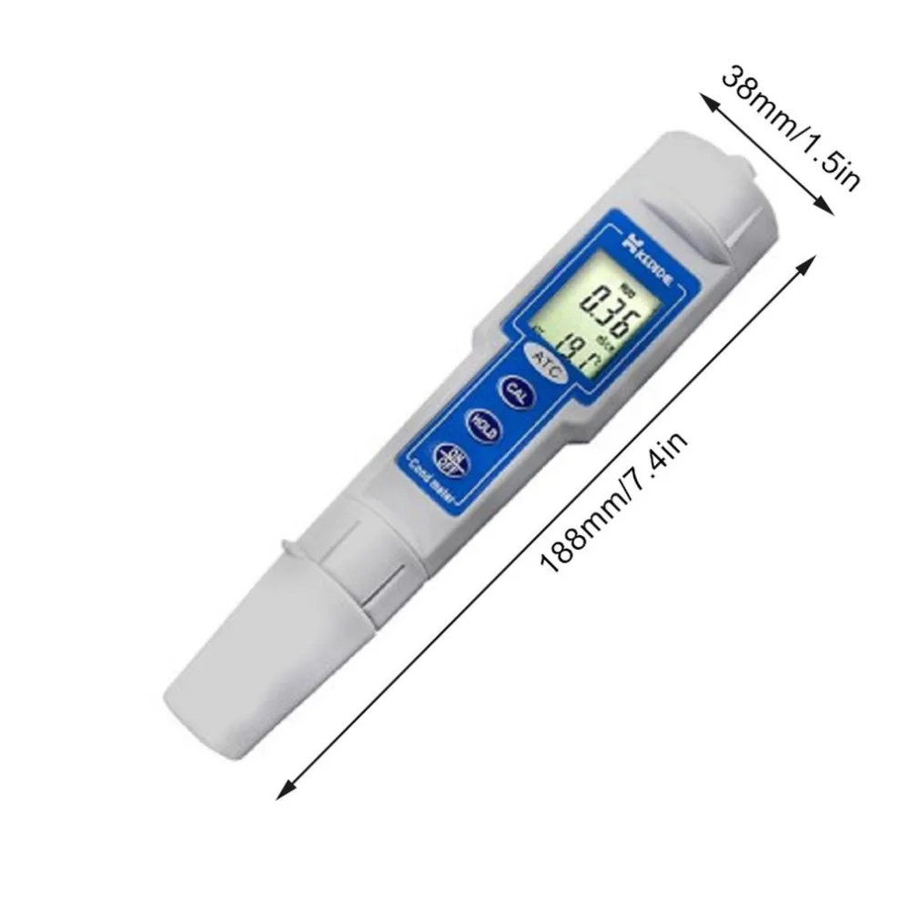 Pen Conductivity Waterproof Meter Water Hardness Tester Tap TDS Quality Test Portable EC Instrument CT3030 | Инструменты