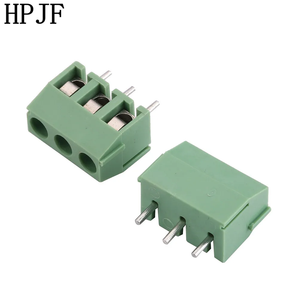 KF396 2/3Pin 3 96 мм Шаг 2/3 Pin Way прямой контакт 300V 10A PCB винтовой клеммный блок