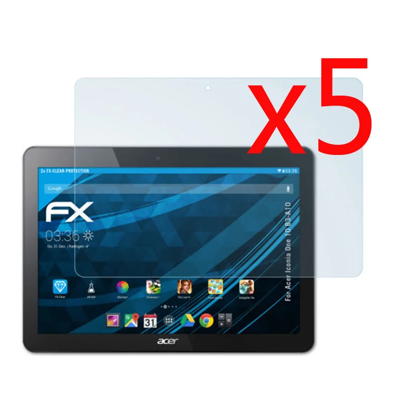 5x пленка + чистая ткань Антибликовая матовая защитная для экрана Acer Iconia One 10 B3 A10 1