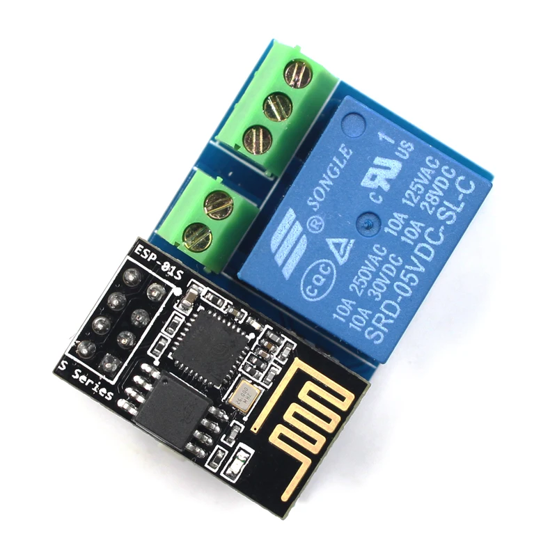 Релейный модуль Elecrow ESP8266 ESP 01S комплект для самостоятельной сборки проектов IoT за 5