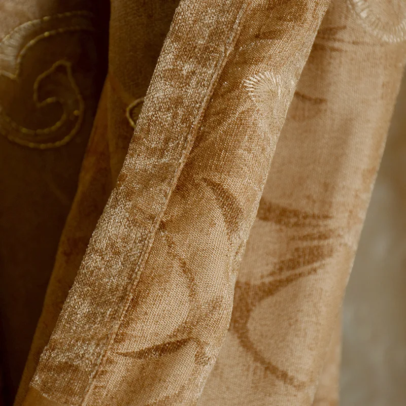 High-grade Luxury European-style Embroidered Schneier High Shade Curtains for Living Dining Room Bedroom. | Дом и сад