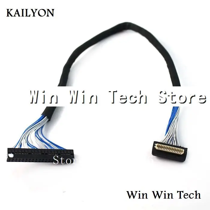 10 шт. x 31Pin DF9 до 40Pin LVDS панель кабель TTL экран разъем сигнальной линии длина 250 мм |