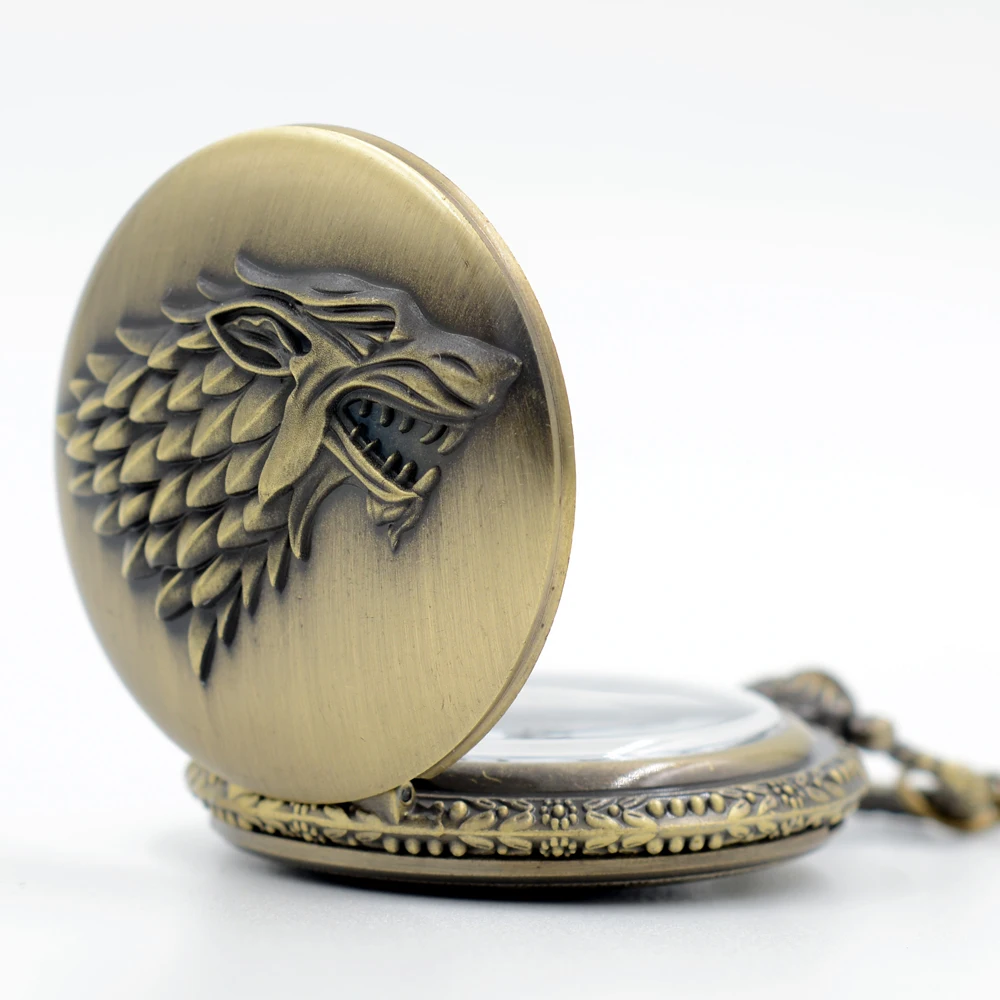 Мужские и женские кварцевые наручные часы с эмблемой семьи House Starks | Наручные