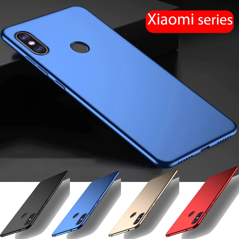 Ультратонкий чехол из поликарбоната Xiaomi Mi 8 A1 A2 lite Mix 2S Max 2 3 Премиум пластиковый