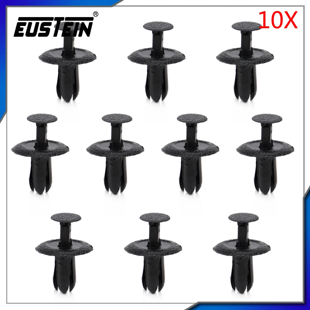 10x черный нажимной фиксатор для Ford Probe Mazda MX6 1989 2008 2009 2010 2011 2012 2013 2014 GJ21 68885 B69 B99|retaining