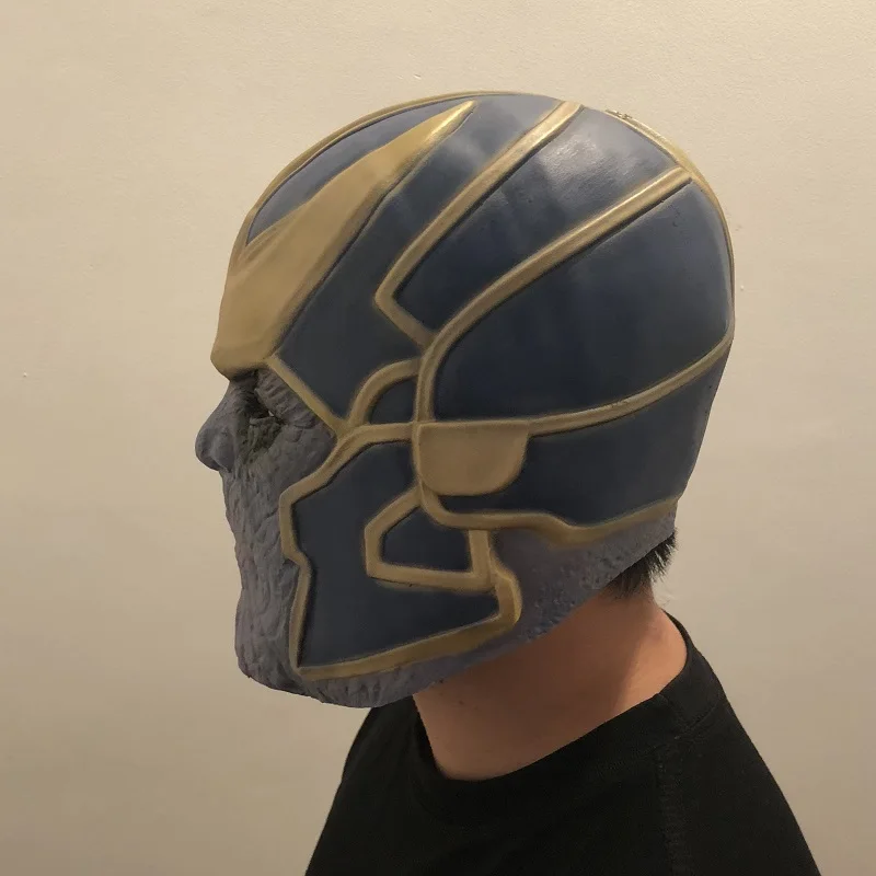 Мстители Бесконечность войны косплэй перчатки Таноса Fullface маска игрушечные лошадки вечерние loween Y Тано шлем Ганц Жуэ Подарочная бутафория дропшиппинг