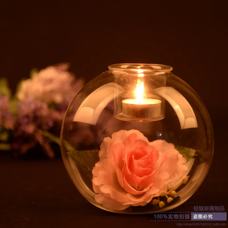 Высококачественный Европейский подсвечник в виде тыквы романтические