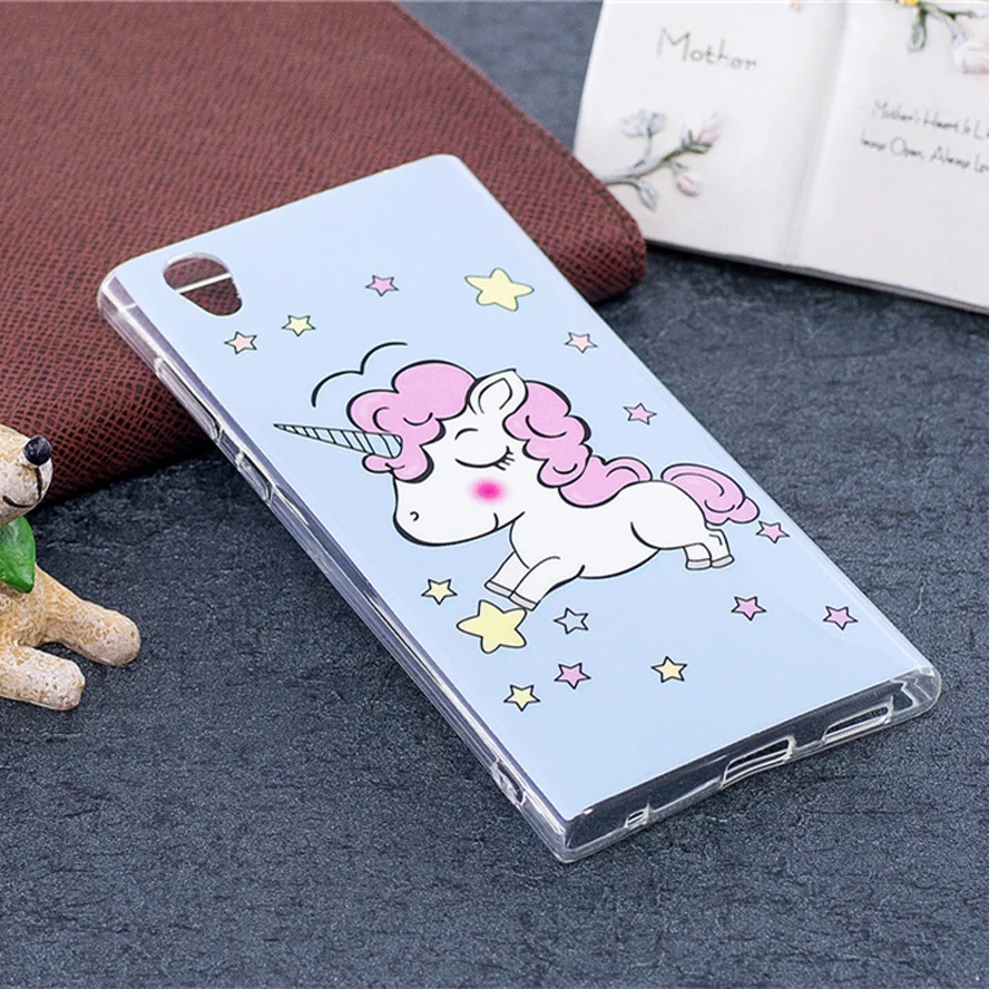 Для sony Xperia L 1 L1 G3312 чехол световой аниме животные силиконовый чехол-накладка из