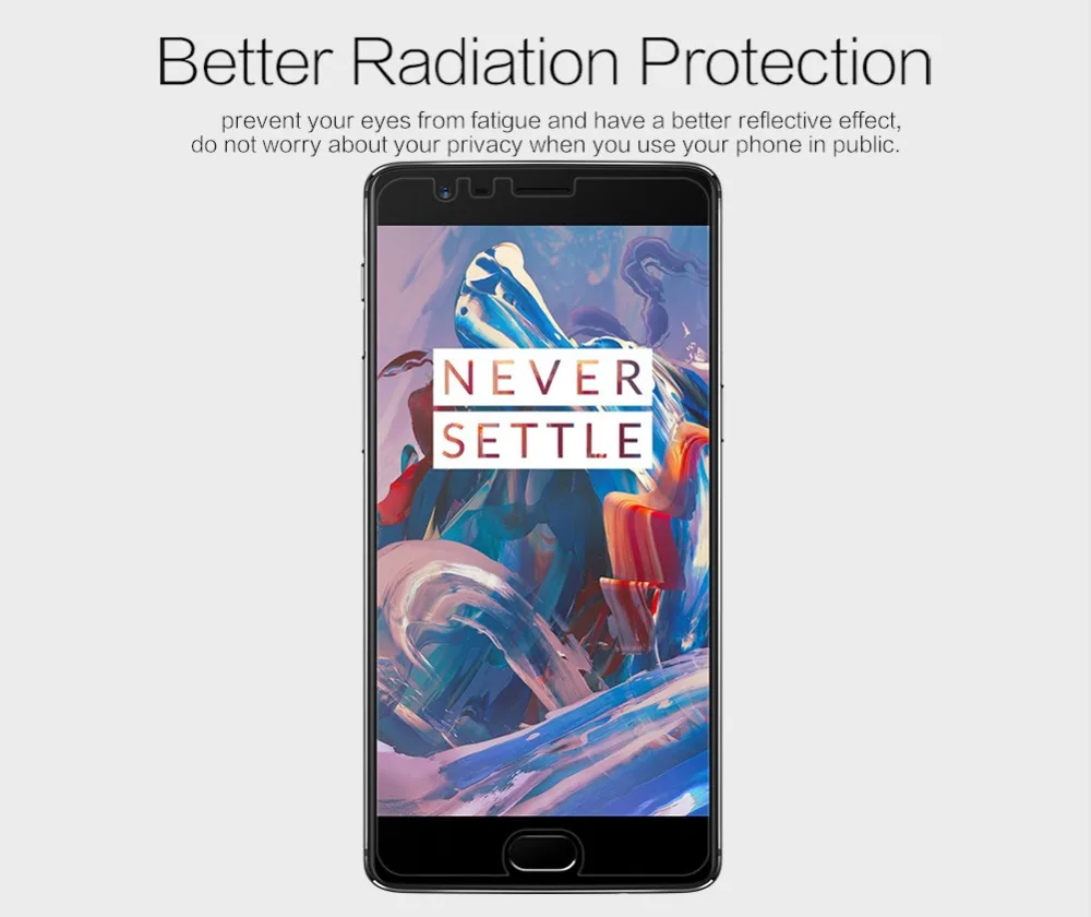 2 шт./лот Защита экрана для Oneplus 3 3T A3000 NILLKIN матовая пленка устойчивая к царапинам