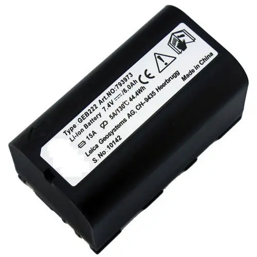 

Ядро батареи Samsung 7,4 V 6000mAh GEB222 батарея работает для ATX1200,GPS1200,TC1200,TPS1200,RX900,ATX900,ATX1230,GS20 общая станция