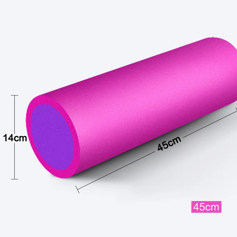 45*14 см Йога Пена Ролик высокой плотности EVA цилиндр для пилатеса физио блоки - Фото №1