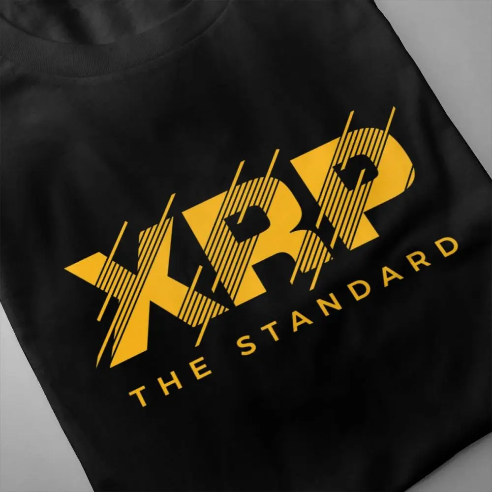 XRP стандартная футболка унисекс Harajuku органический хлопок S-6XL пульсация Биткойн |