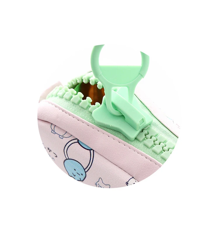 Чехол-карандаш с рисунком Sumikko gurashi из искусственной кожи с большой молнией, сумка для хранения канцелярских принадлежностей, офисные школьные принадлежности, Canetas