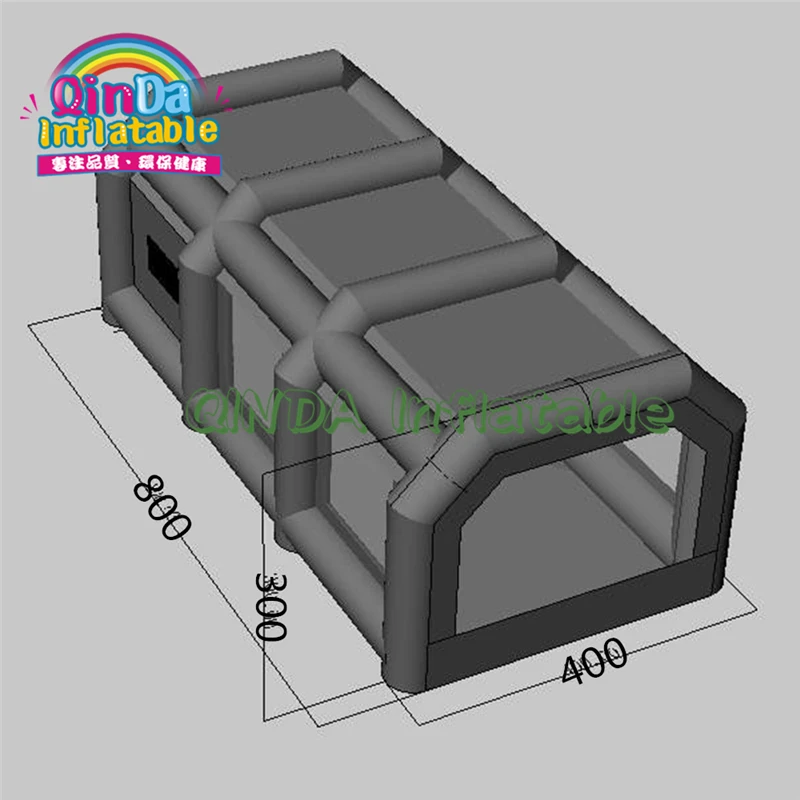 Надувная камера для распыления краски 8*4*3 метра|Игровые палатки| |