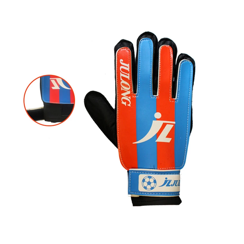 Защитные перчатки Goalkeeper футбольные из мягкой искусственной кожи не повреждают