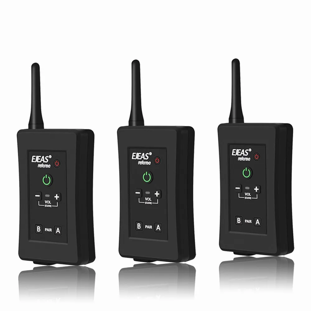 3 шт. FBIM рефери Bluetooth домофон гарнитура беспроводной шлем BT коммуникатор